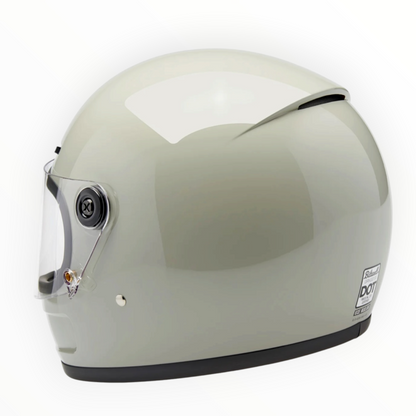 Biltwell ビルトウェル "GRINGO SV" フルフェイスヘルメット Gloss Chalk Grey【装飾品】
