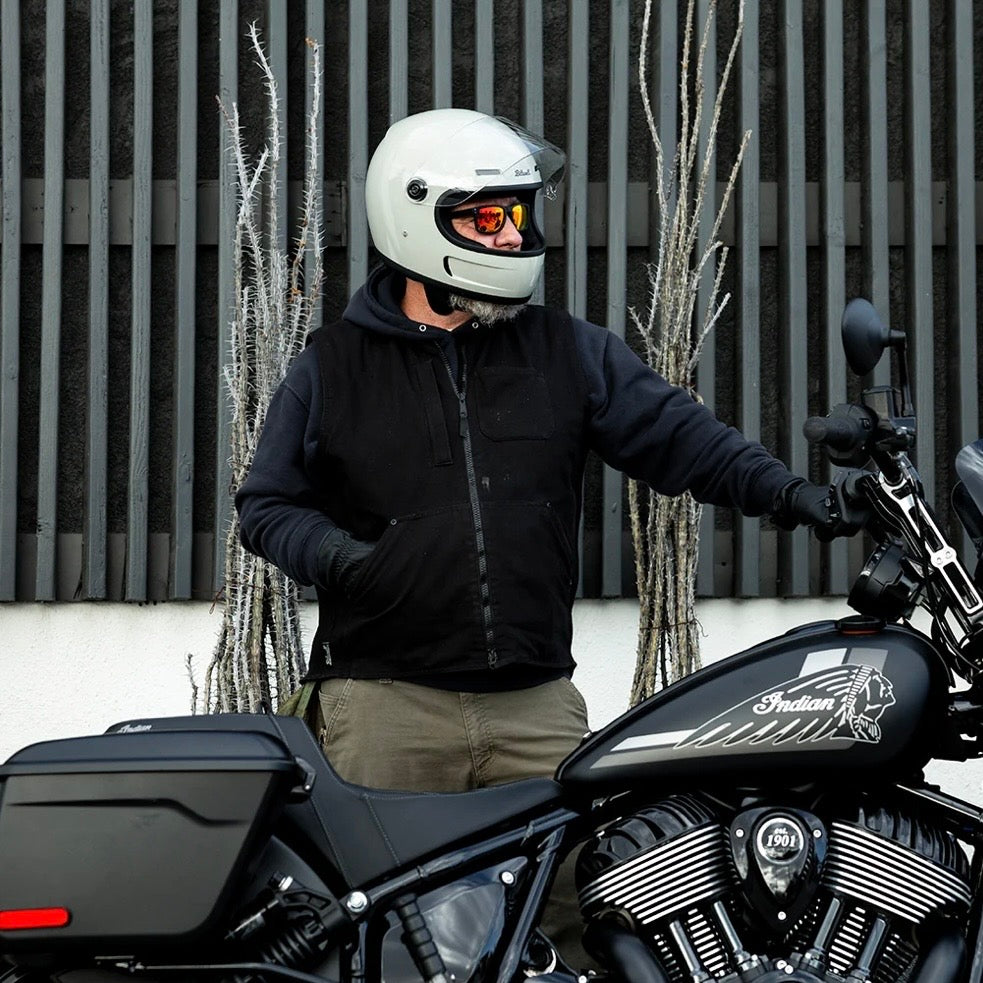 Biltwell ビルトウェル "GRINGO SV" フルフェイスヘルメット Gloss Chalk Grey【装飾品】