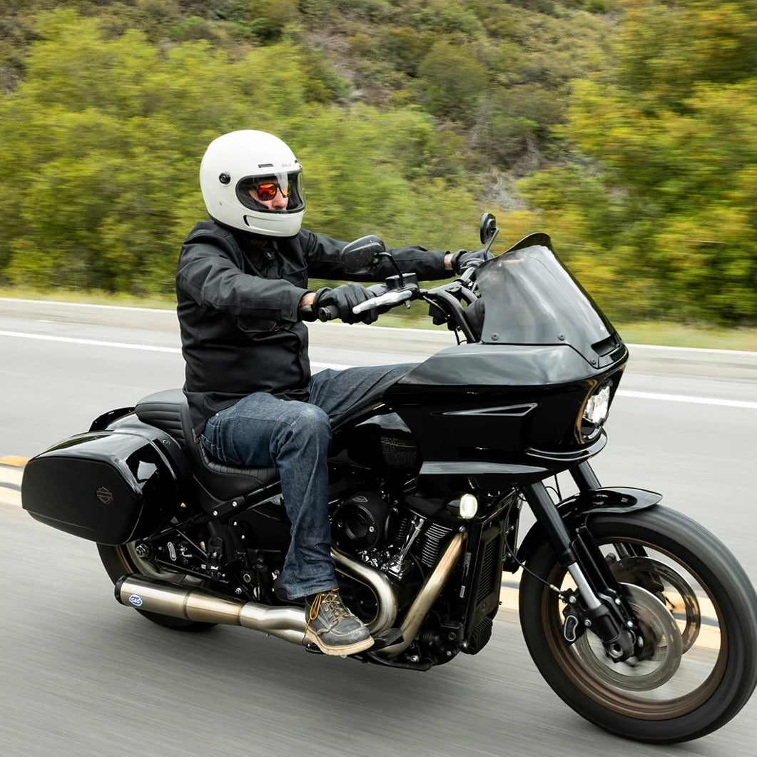 Biltwell ビルトウェル "GRINGO SV" フルフェイスヘルメット Gloss Chalk Grey【装飾品】