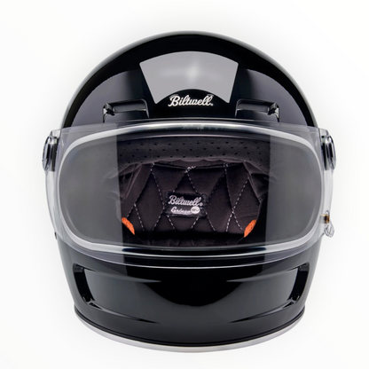 Biltwell ビルトウェル "GRINGO SV" フルフェイスヘルメット Gloss Black【装飾品】