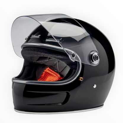 Biltwell ビルトウェル "GRINGO SV" フルフェイスヘルメット Gloss Black【装飾品】