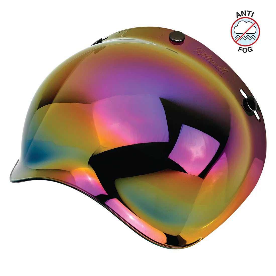 Biltwell  バブルシールド ”Bubble Shield Anti-Fog” 汎用品【レインボーミラー】