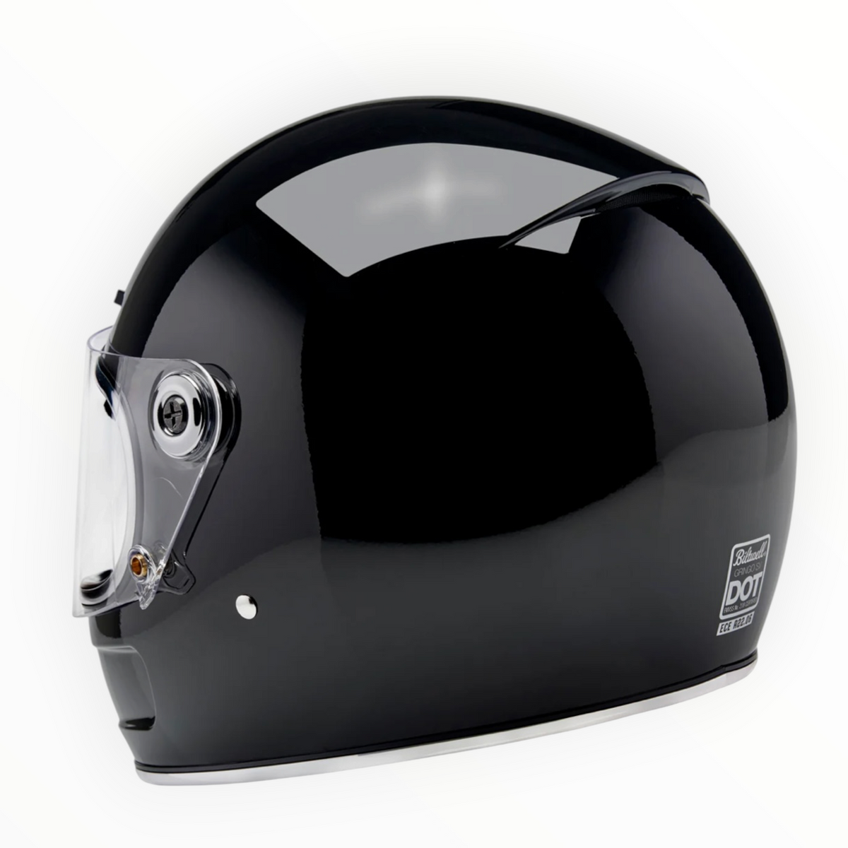 Biltwell ビルトウェル "GRINGO SV" フルフェイスヘルメット Gloss Black【装飾品】