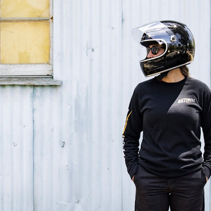 Biltwell ビルトウェル "GRINGO SV" フルフェイスヘルメット Gloss Black【装飾品】