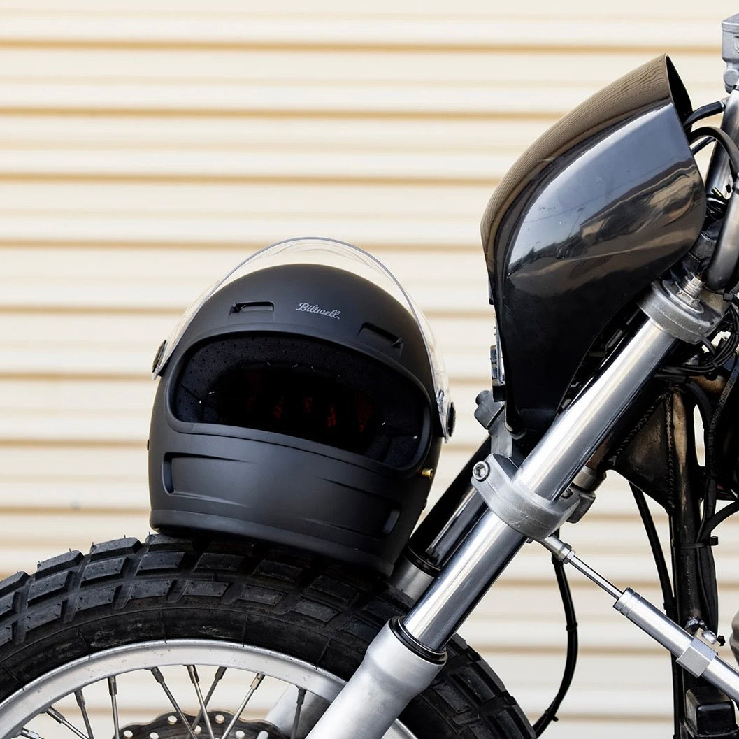 Biltwell ビルトウェル "GRINGO SV" フルフェイスヘルメット Flat Black【装飾品】
