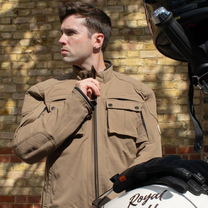 MERLIN マーリン 防水 エコラミネートジャケット "COPLOW ECO LAMINATED D3O JACKET" 【サンド】