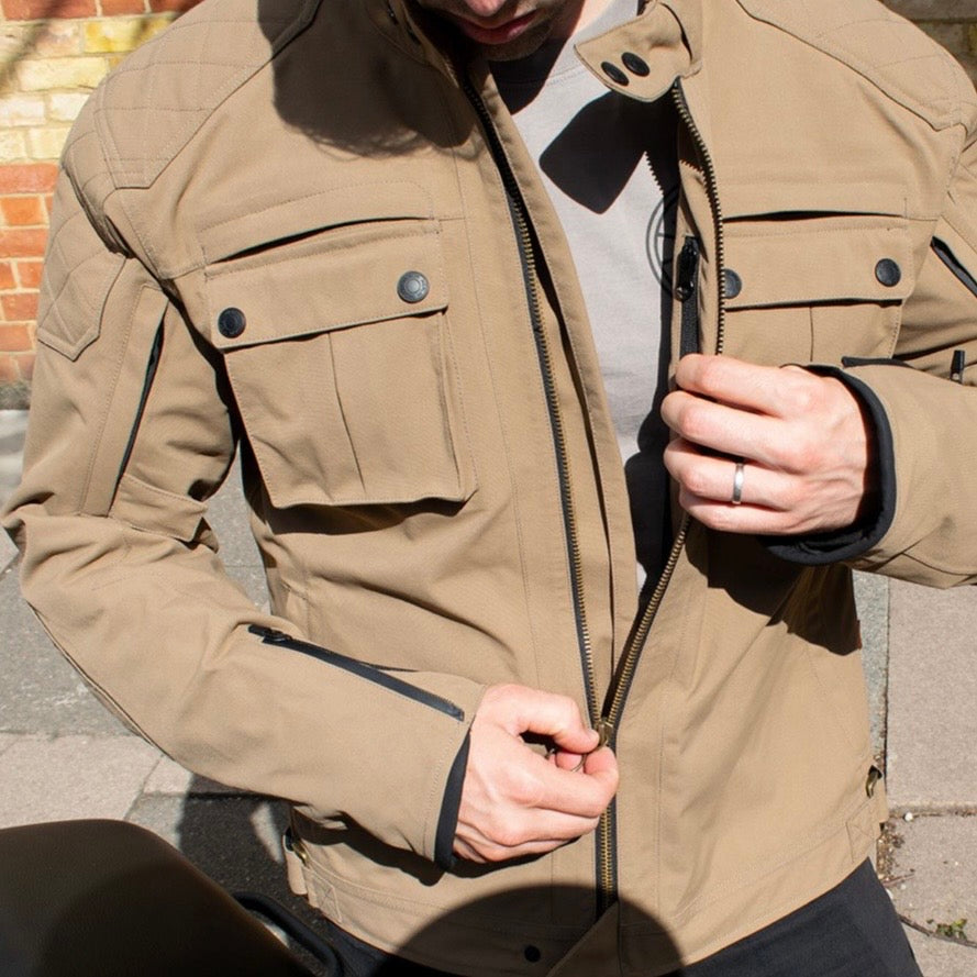 MERLIN マーリン 防水 エコラミネートジャケット "COPLOW ECO LAMINATED D3O JACKET" 【サンド】
