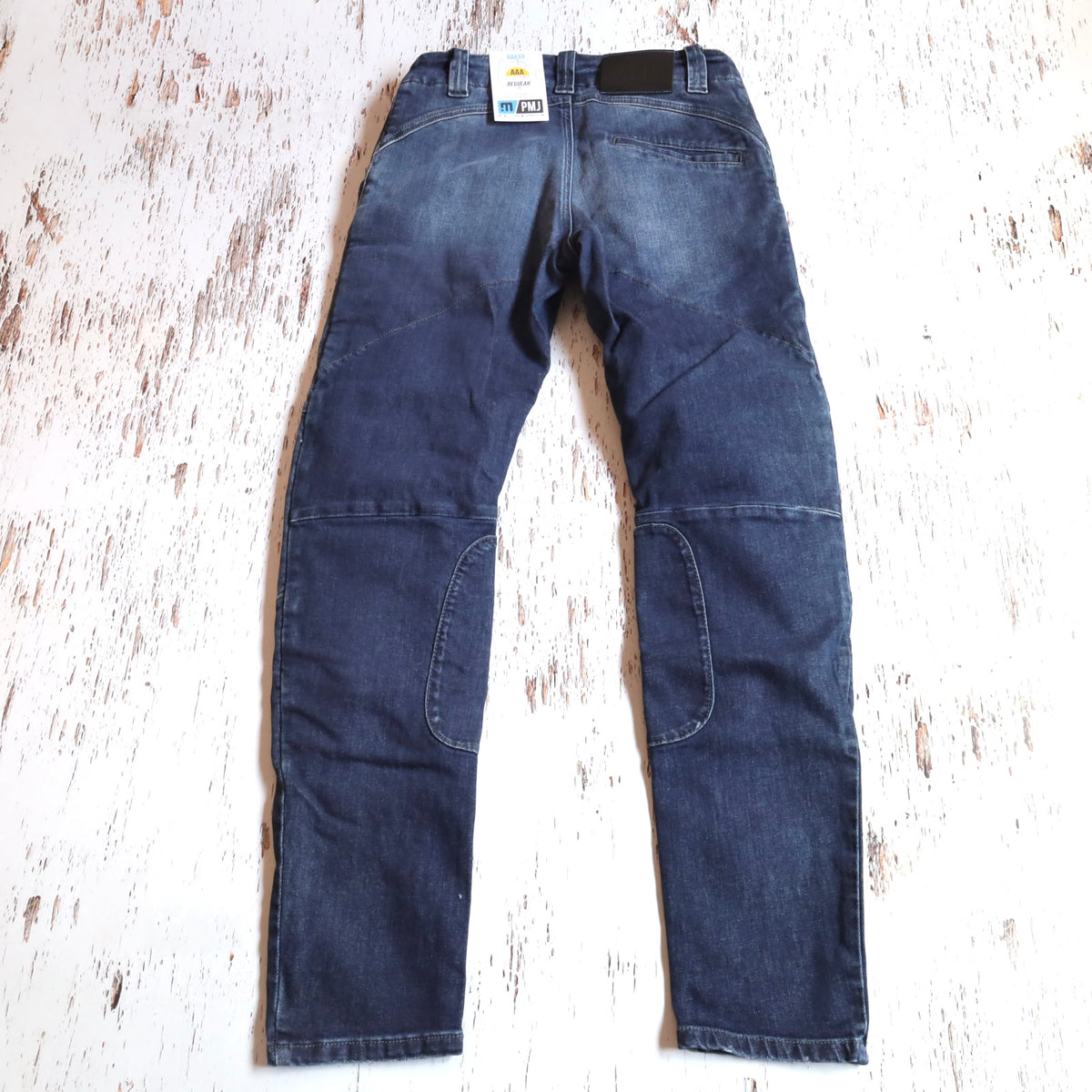 PMJ DAKAR （ダカール）ライディングデニムパンツ ミッドブルー