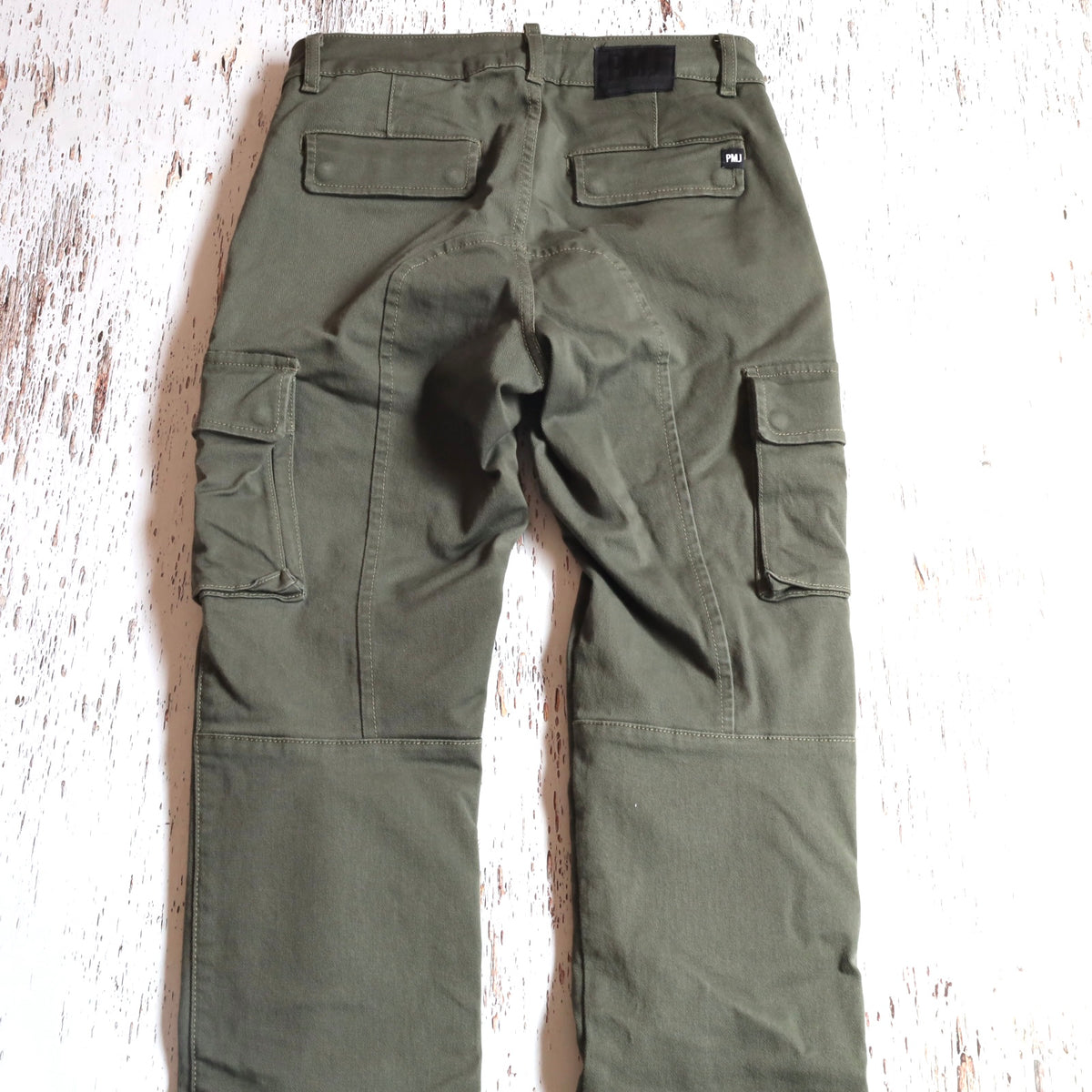 PMJ AVIATOR （アビエーター）ライディングカーゴパンツ アーミーグリーン