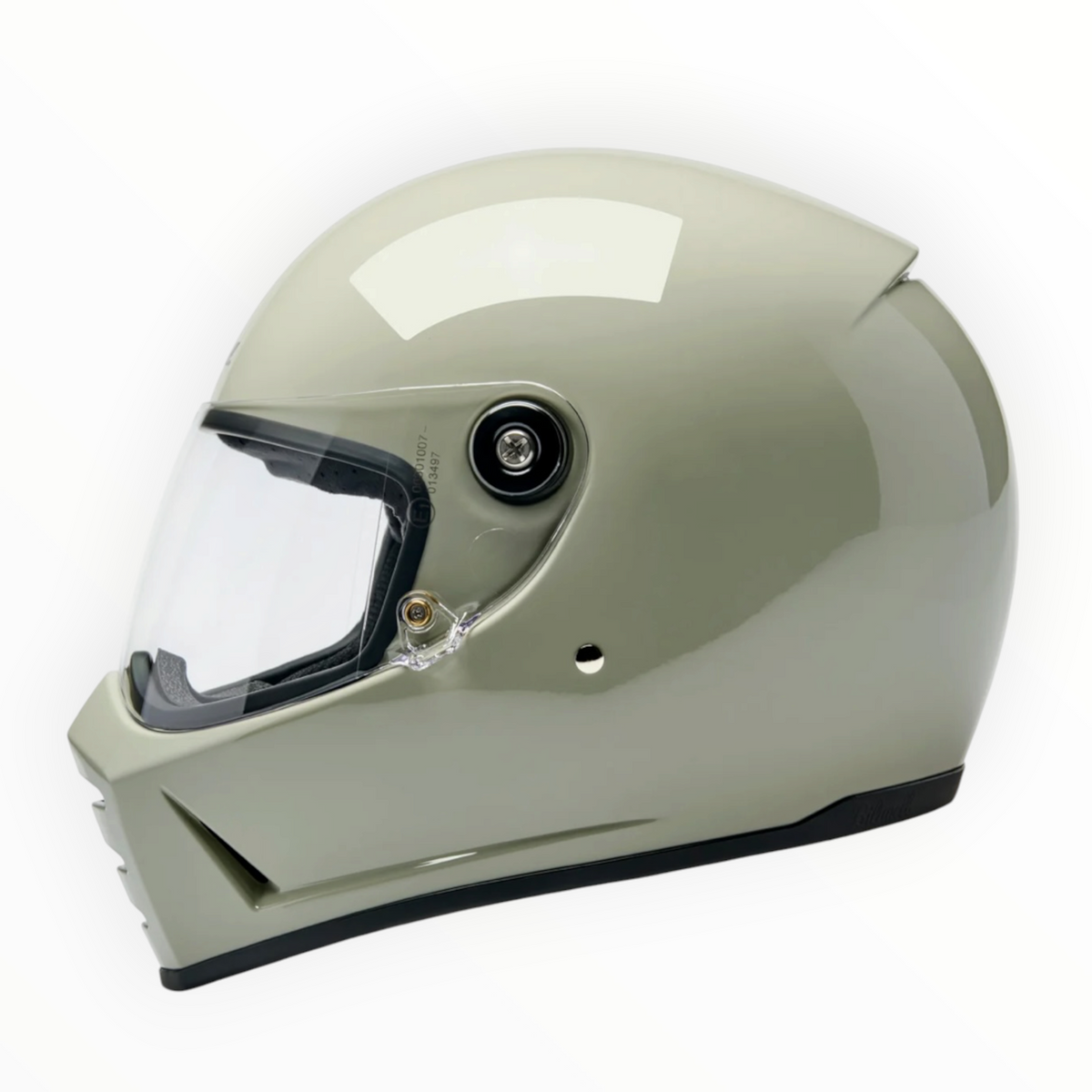 Biltwell ビルトウェル "Lane Splitter" フルフェイスヘルメット  Gloss Chalk【装飾品】