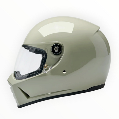 Biltwell ビルトウェル "Lane Splitter" フルフェイスヘルメット  Gloss Chalk【装飾品】