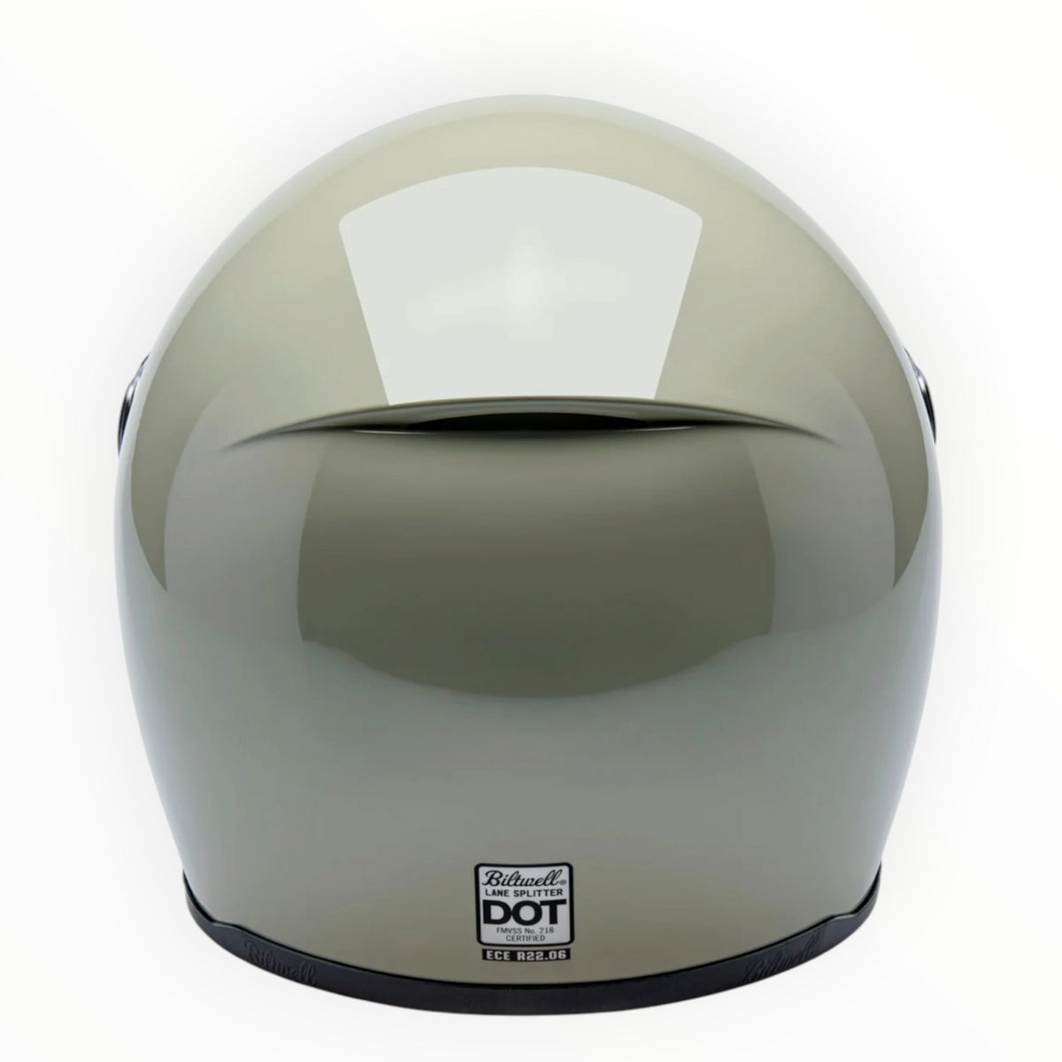 Biltwell ビルトウェル "Lane Splitter" フルフェイスヘルメット  Gloss Chalk【装飾品】