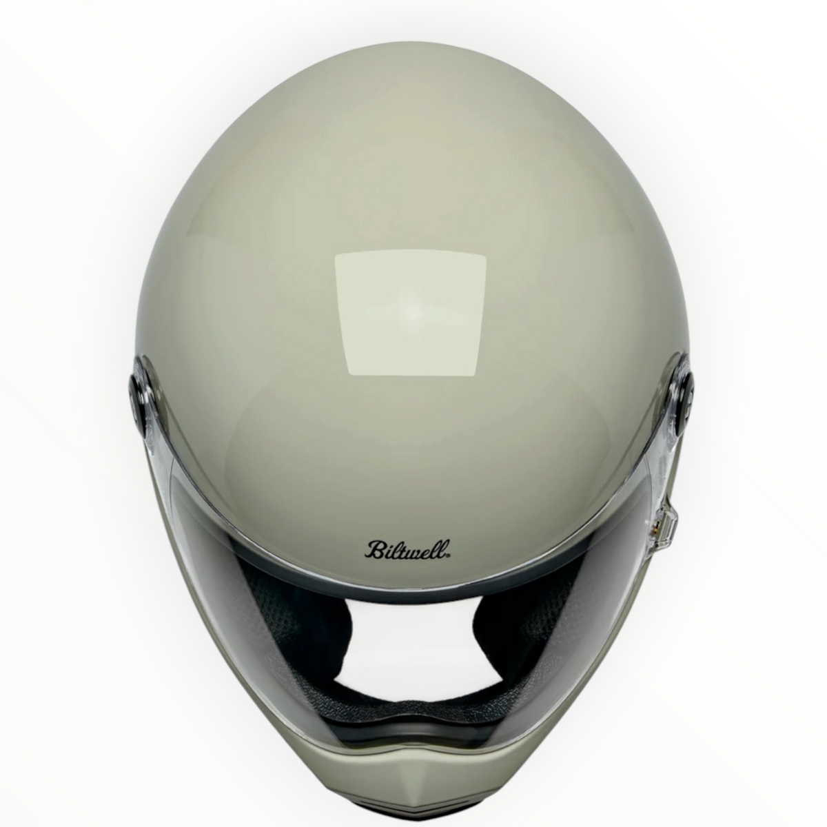 Biltwell ビルトウェル "Lane Splitter" フルフェイスヘルメット  Gloss Chalk【装飾品】