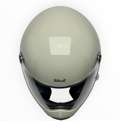 Biltwell ビルトウェル "Lane Splitter" フルフェイスヘルメット  Gloss Chalk【装飾品】