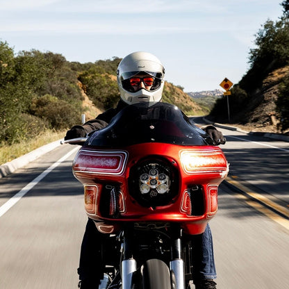 Biltwell ビルトウェル "Lane Splitter" フルフェイスヘルメット  Gloss Chalk【装飾品】