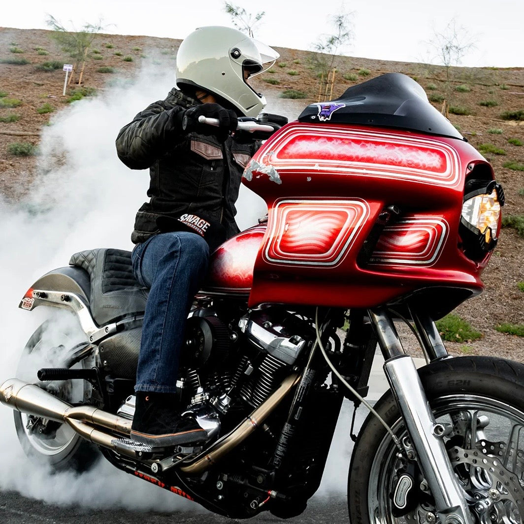 Biltwell ビルトウェル "Lane Splitter" フルフェイスヘルメット  Gloss Chalk【装飾品】