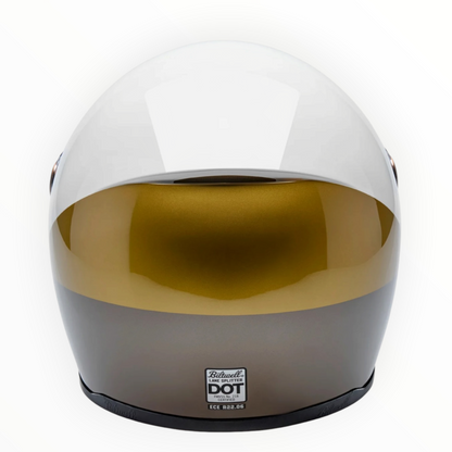 Biltwell ビルトウェル "Lane Splitter" フルフェイスヘルメット Intersection Gold Silver Bronze【装飾品】