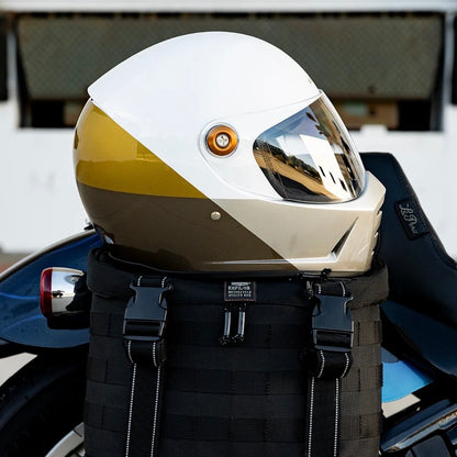 Biltwell ビルトウェル "Lane Splitter" フルフェイスヘルメット Intersection Gold Silver Bronze【装飾品】