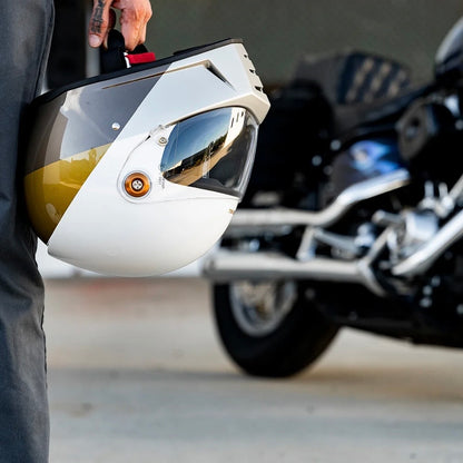 Biltwell ビルトウェル "Lane Splitter" フルフェイスヘルメット Intersection Gold Silver Bronze【装飾品】