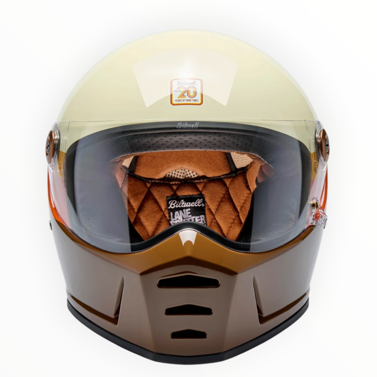 Biltwell ビルトウェル "Lane Splitter" フルフェイスヘルメット  20th Anniversary【装飾品】