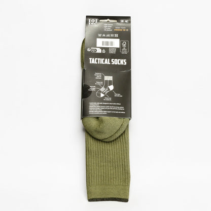 夏用ソックス Coolmax使用 軍モノ "TACTICAL SOCKS" 【グリーン】