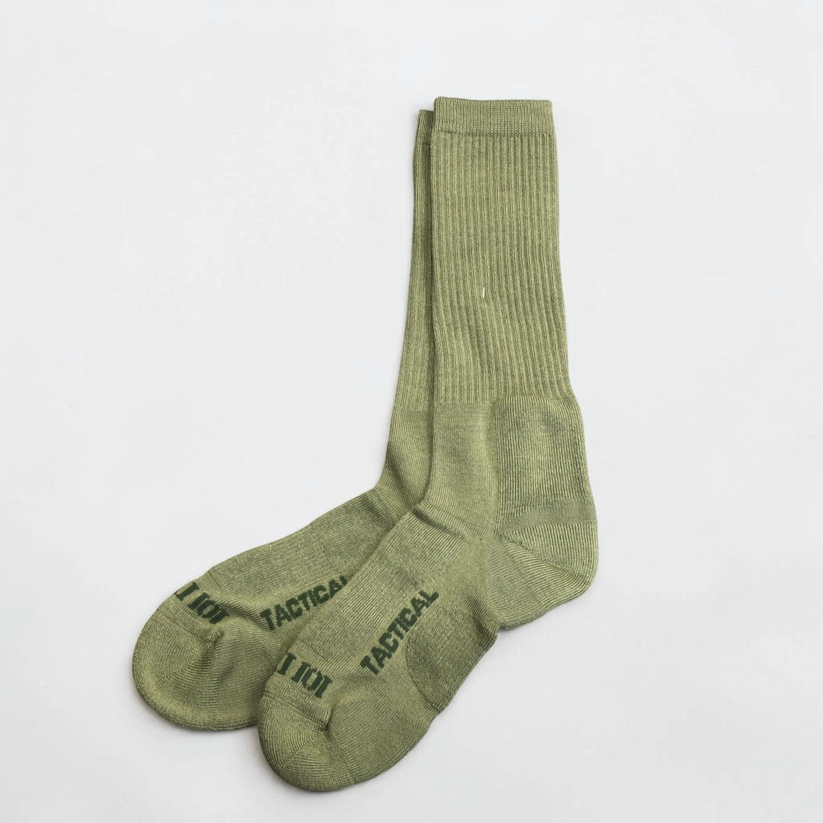 夏用ソックス Coolmax使用 軍モノ "TACTICAL SOCKS" 【グリーン】