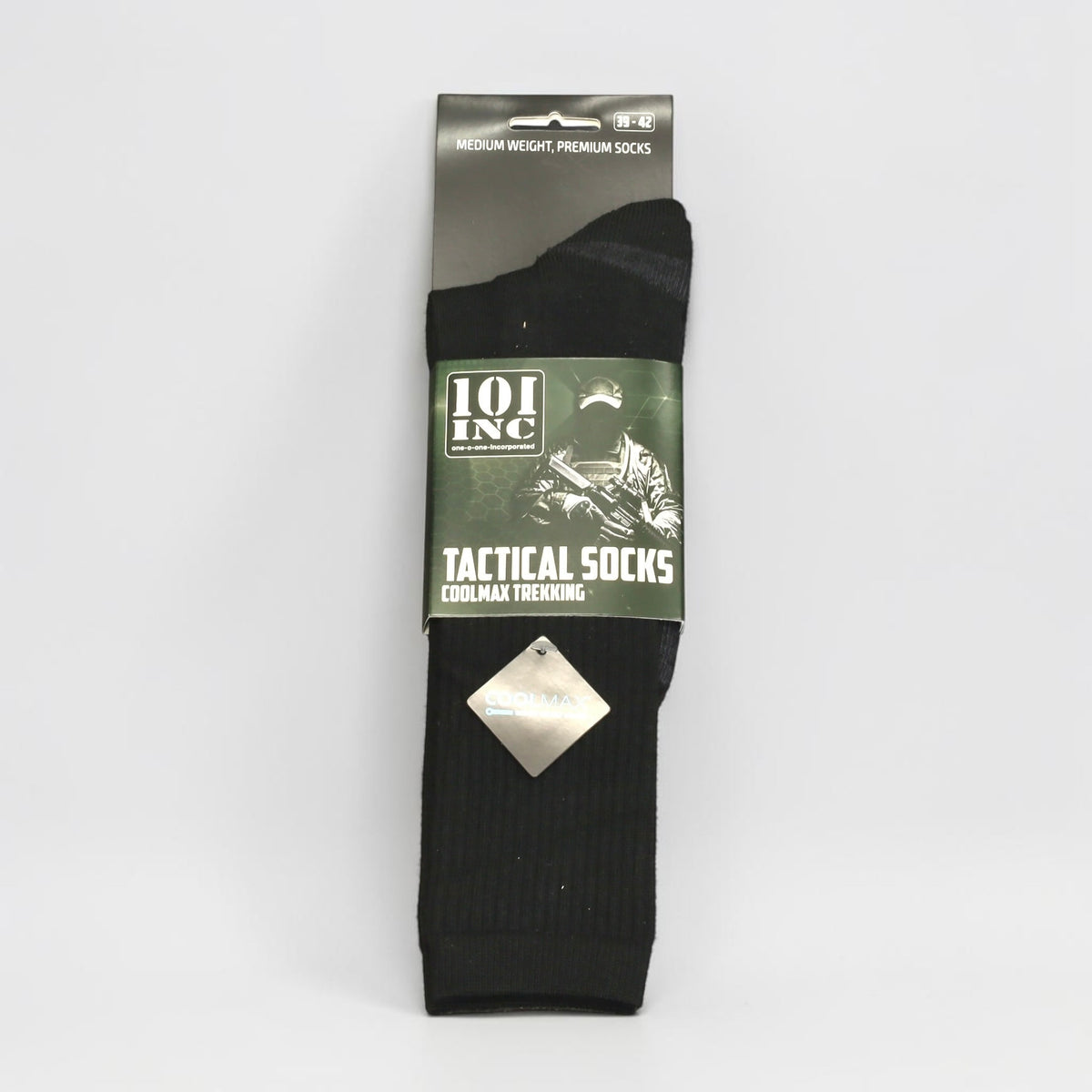 夏用ソックス Coolmax使用 軍モノ "TACTICAL SOCKS" 【ブラック】