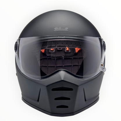 Biltwell ビルトウェル "Lane Splitter" フルフェイスヘルメット Flat Black【装飾品】
