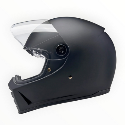 Biltwell ビルトウェル "Lane Splitter" フルフェイスヘルメット Flat Black【装飾品】