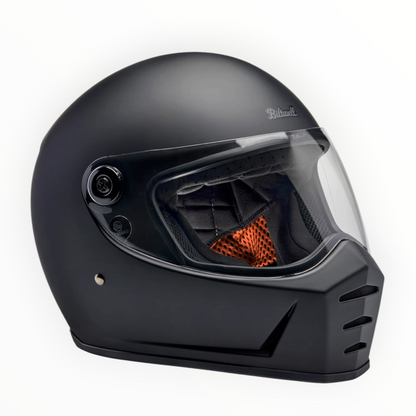 Biltwell ビルトウェル "Lane Splitter" フルフェイスヘルメット Flat Black【装飾品】