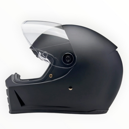 Biltwell ビルトウェル "Lane Splitter" フルフェイスヘルメット Flat Black【装飾品】