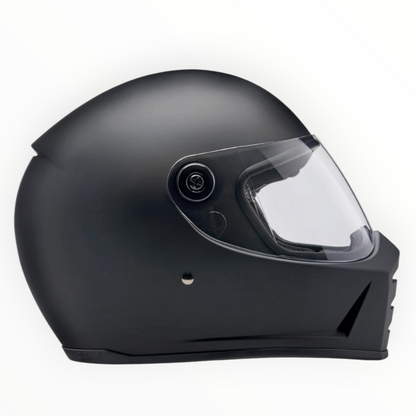 Biltwell ビルトウェル "Lane Splitter" フルフェイスヘルメット Flat Black【装飾品】