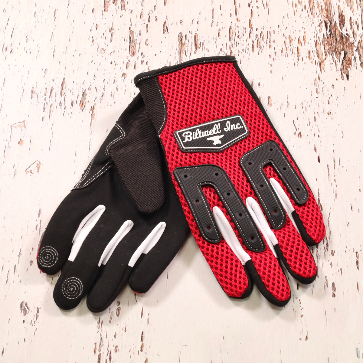 Biltwell ビルトウェル メッシュグローブ "Anza Gloves" 【レッド】