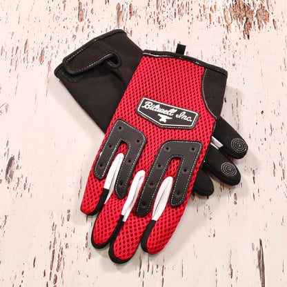 Biltwell ビルトウェル メッシュグローブ "Anza Gloves" 【レッド】