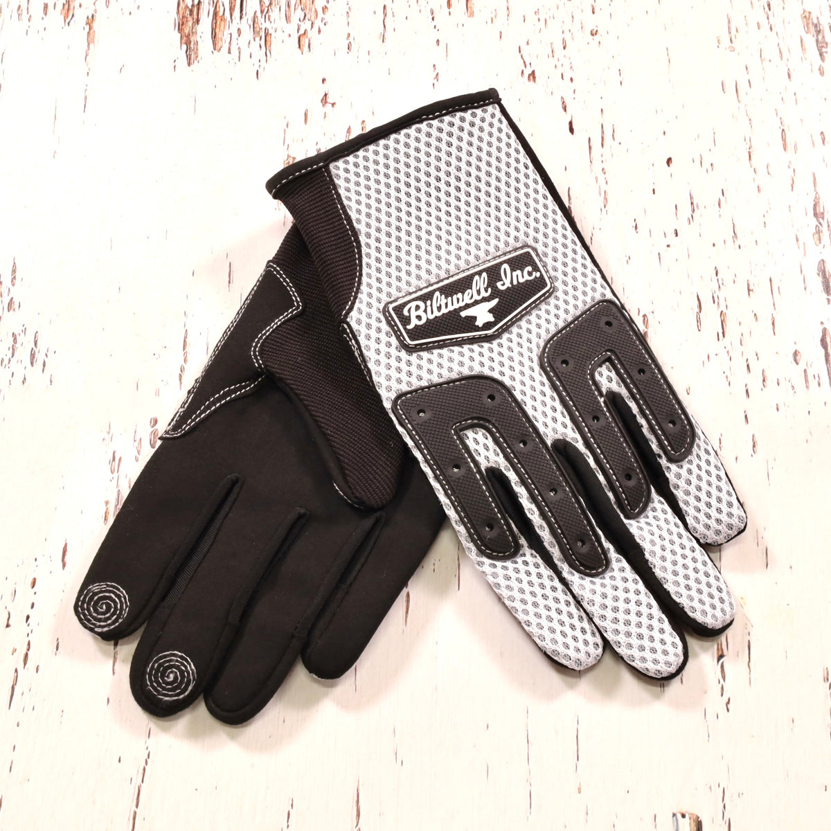 Biltwell ビルトウェル メッシュグローブ "Anza Gloves" 【ホワイト】