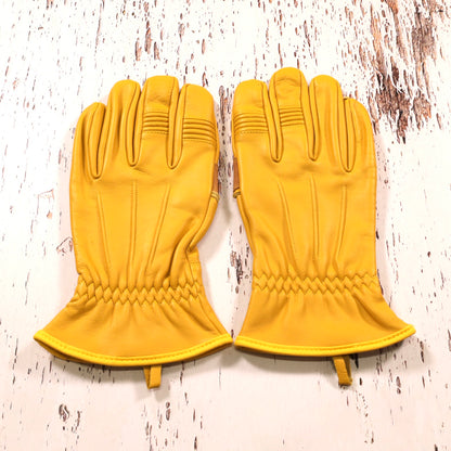 Biltwell ビルトウェル レザーグローブ "Work Gloves 2.0"【ゴールド】