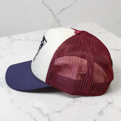 13 1/2 （サーティー アンド ア ハーフ）メッシュキャップ ”Americana trucker cap"