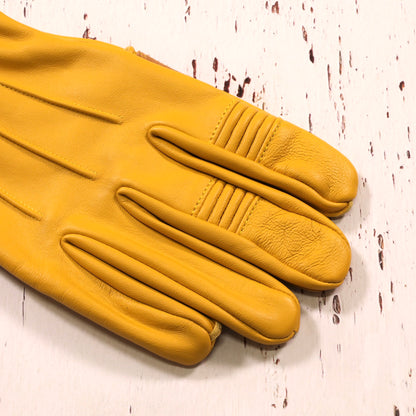 Biltwell ビルトウェル レザーグローブ "Work Gloves 2.0"【ゴールド】