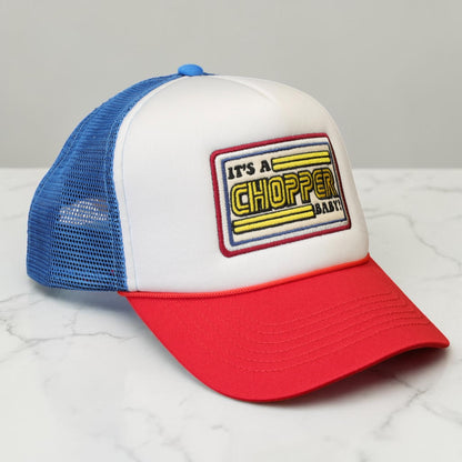 13 1/2 （サーティー アンド ア ハーフ）メッシュキャップ ”It's a Chopper Baby trucker cap"