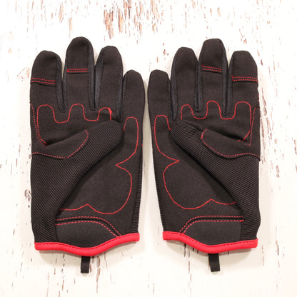 BIltwell ビルトウェル テキスタイルグローブ "Moto Gloves" 【ブラック/レッド】