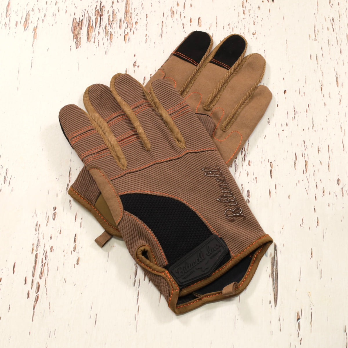 BIltwell ビルトウェル テキスタイルグローブ "Moto Gloves" 【ブラウン/オレンジ】