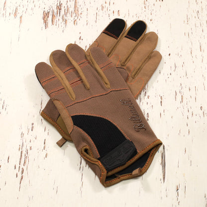 BIltwell ビルトウェル テキスタイルグローブ "Moto Gloves" 【ブラウン/オレンジ】