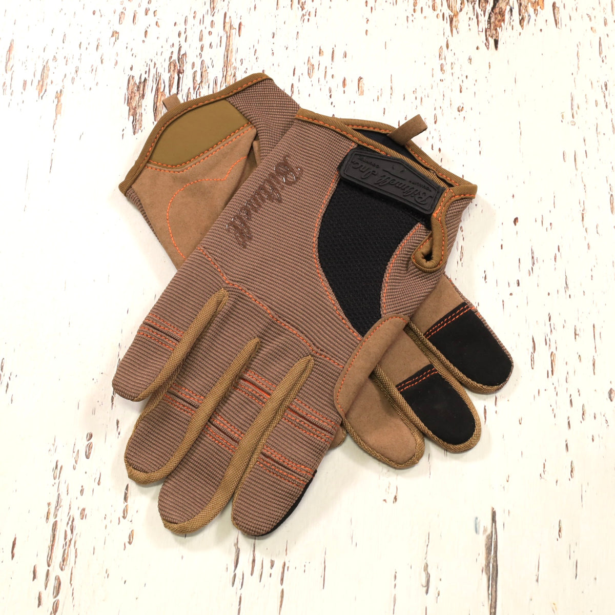 BIltwell ビルトウェル テキスタイルグローブ "Moto Gloves" 【ブラウン/オレンジ】
