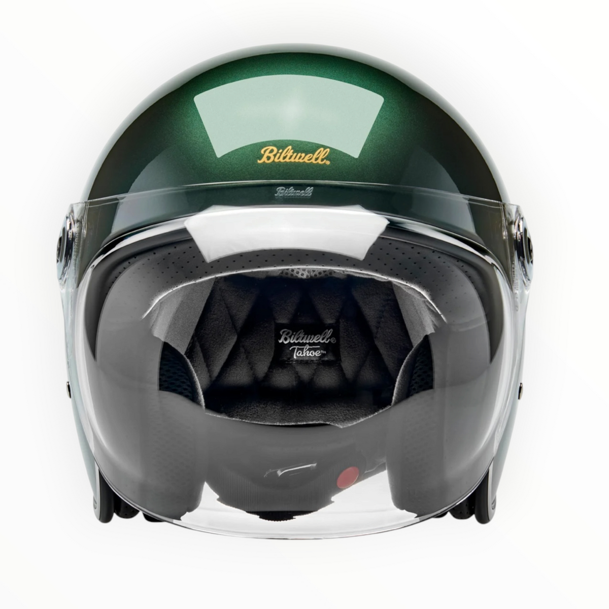 Biltwell ビルトウェル ”TAHOE" ジェットヘルメット Metallic Sierra Green【装飾品】