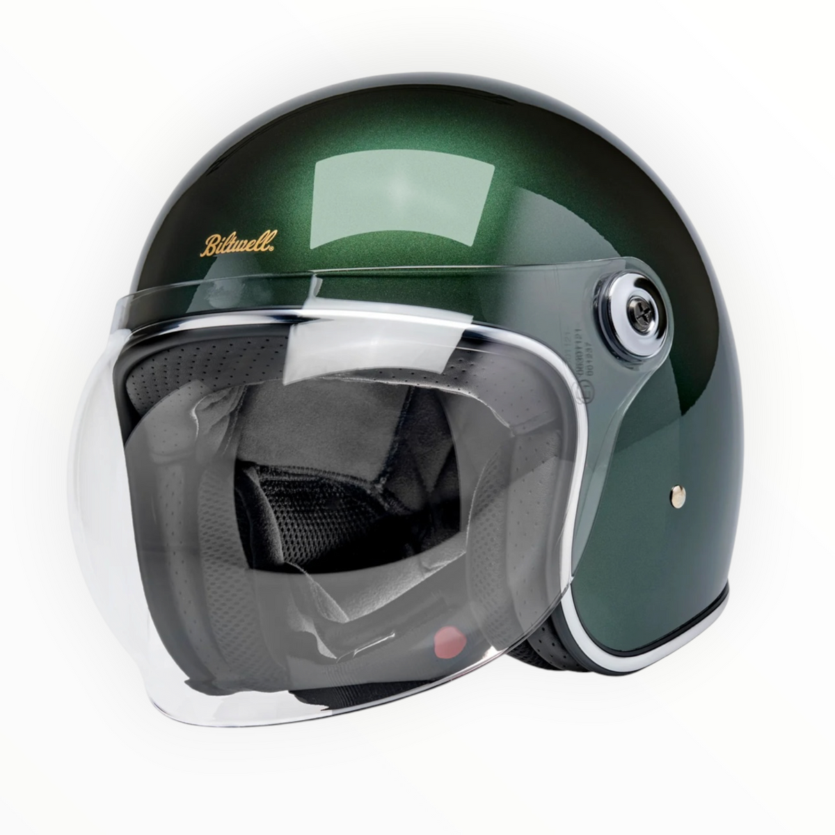 Biltwell ビルトウェル ”TAHOE" ジェットヘルメット Metallic Sierra Green【装飾品】