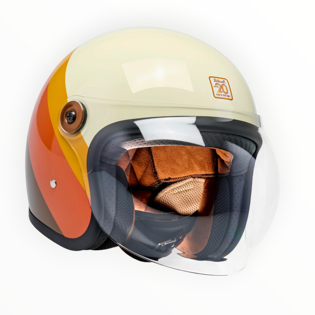 Biltwell ビルトウェル ”TAHOE" ジェットヘルメット 20th Anniversary【装飾品】
