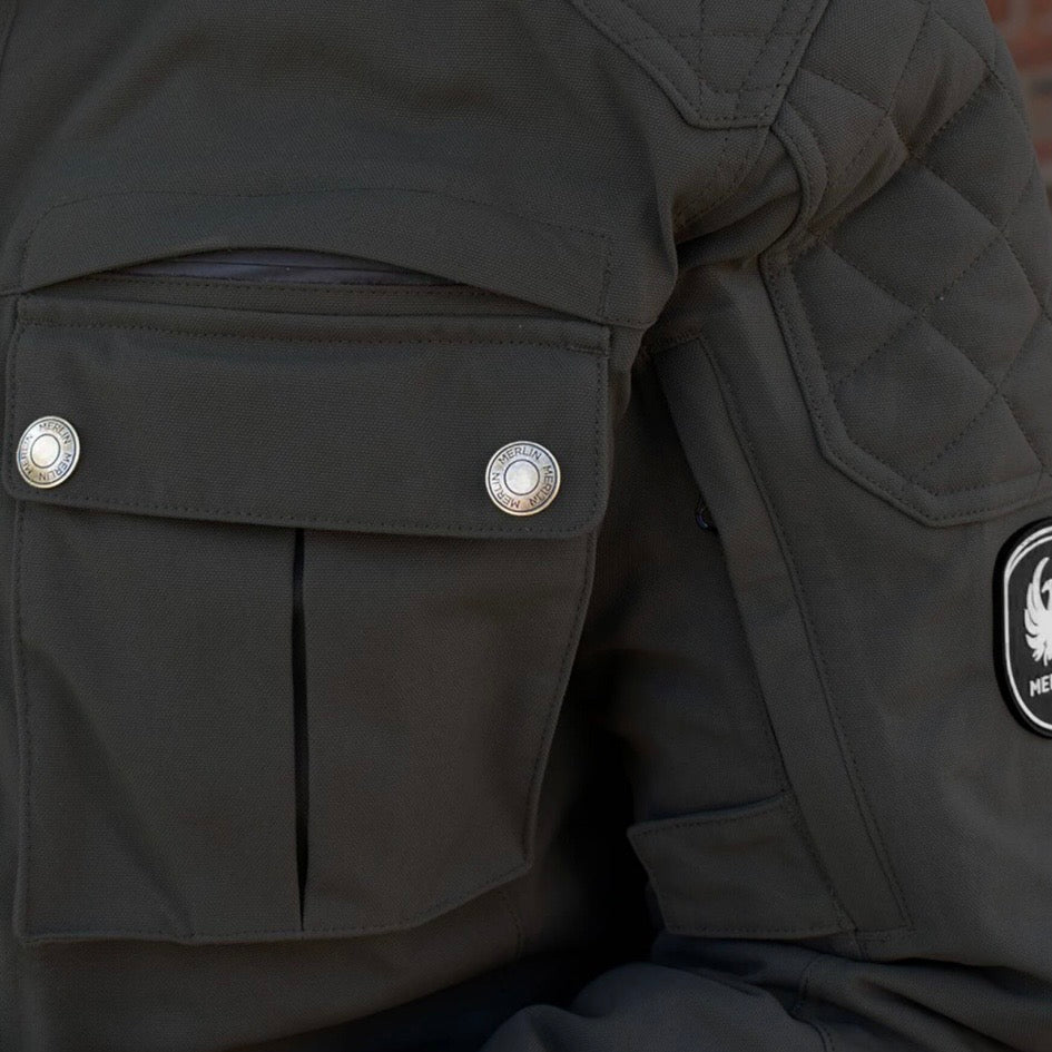 MERLIN マーリン 防水 エコラミネートジャケット "COPLOW ECO LAMINATED D3O JACKET" 【ブラック】