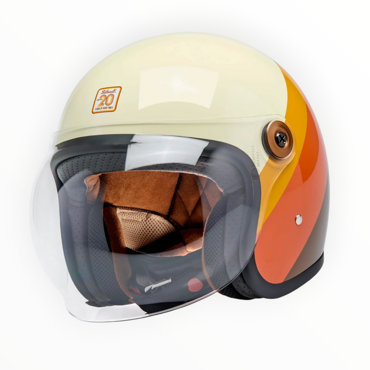 Biltwell ビルトウェル ”TAHOE" ジェットヘルメット 20th Anniversary【装飾品】