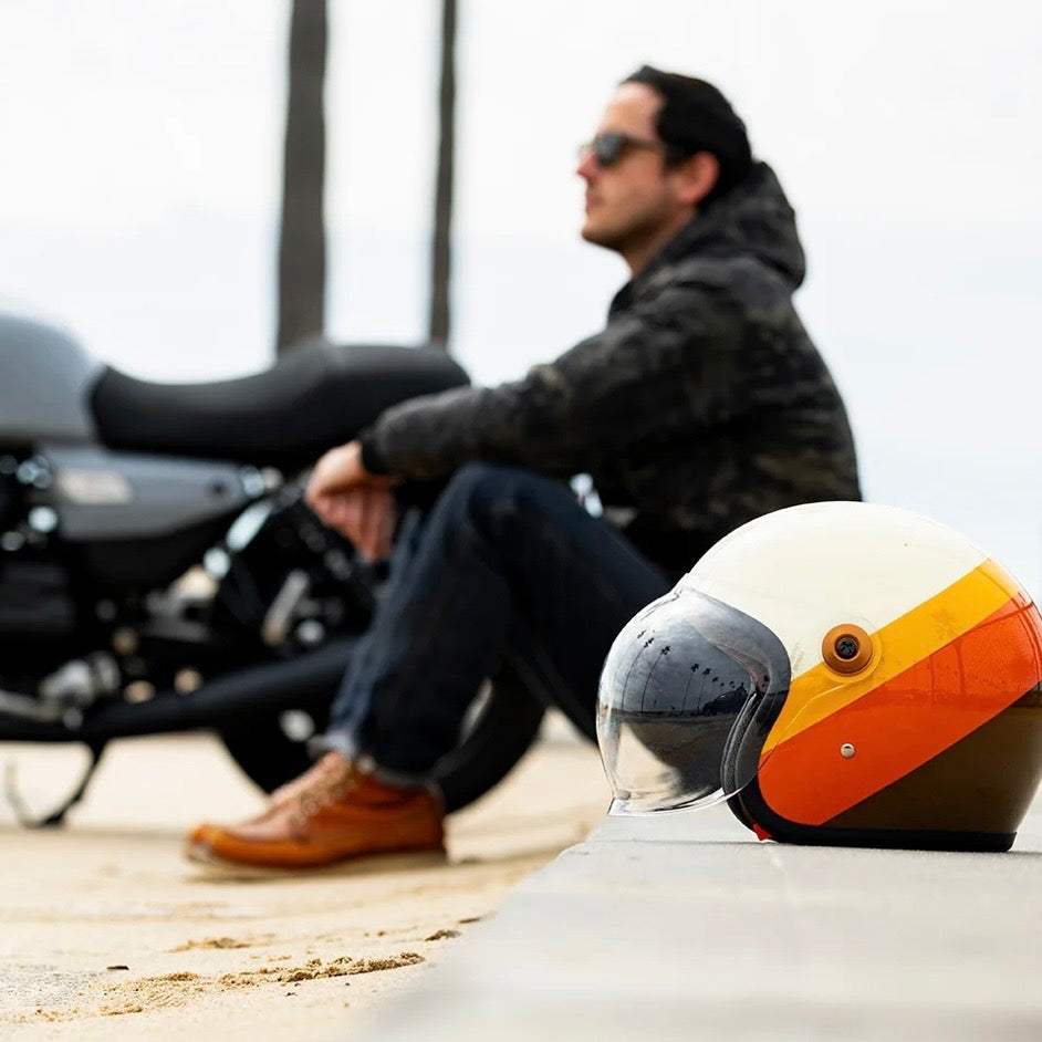 Biltwell ビルトウェル ”TAHOE" ジェットヘルメット 20th Anniversary【装飾品】