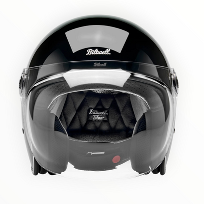 Biltwell ビルトウェル ”TAHOE" ジェットヘルメット Gloss Black【装飾品】
